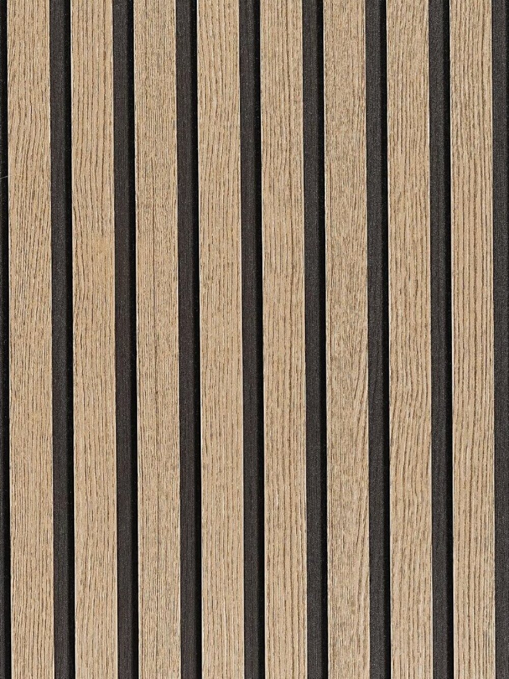 Brown Wood Slat Peel and Stick Wallpaper - 17.5"x100" Textured Faux Wood Self-Ad